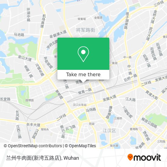 兰州牛肉面(新湾五路店) map