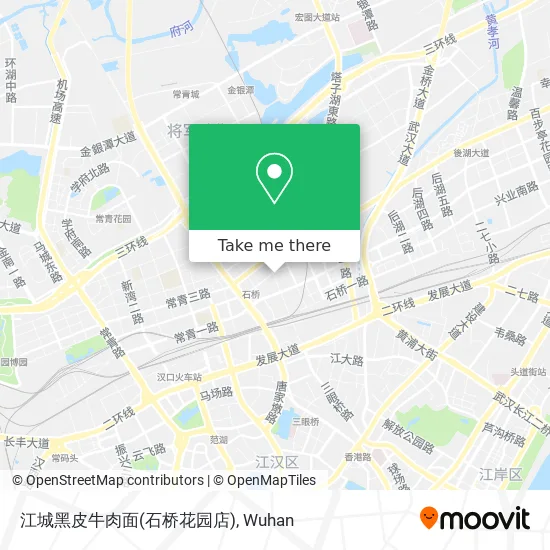 江城黑皮牛肉面(石桥花园店) map