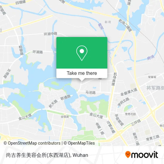 尚古养生美容会所(东西湖店) map