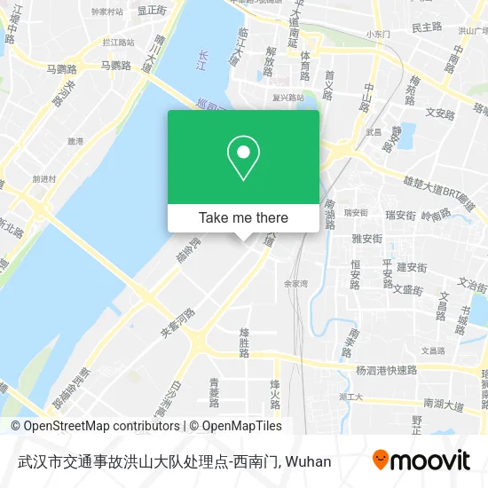 武汉市交通事故洪山大队处理点-西南门 map