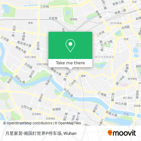 月星家居-南国灯世界P停车场 map