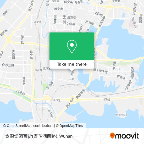 鑫源烟酒百货(野芷湖西路) map