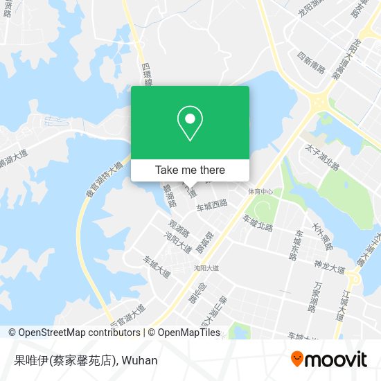 果唯伊(蔡家馨苑店) map