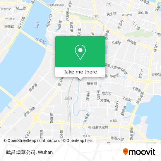 武昌烟草公司 map