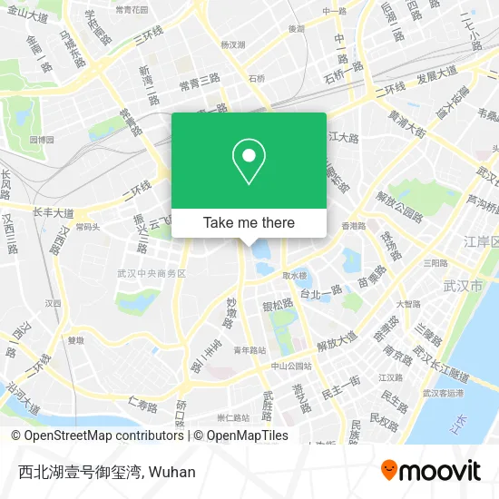 西北湖壹号御玺湾 map