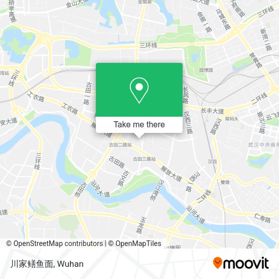 川家鳝鱼面 map