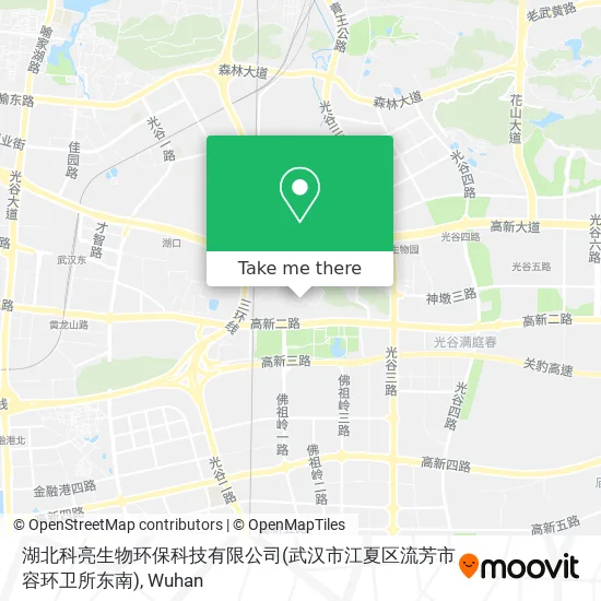 湖北科亮生物环保科技有限公司(武汉市江夏区流芳市容环卫所东南) map