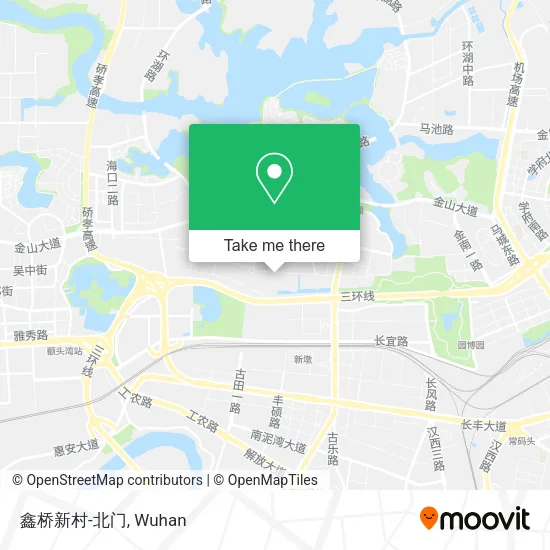 鑫桥新村-北门 map