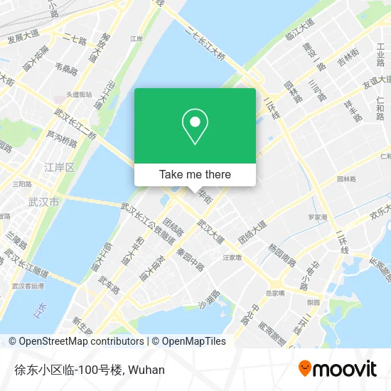 徐东小区临-100号楼 map