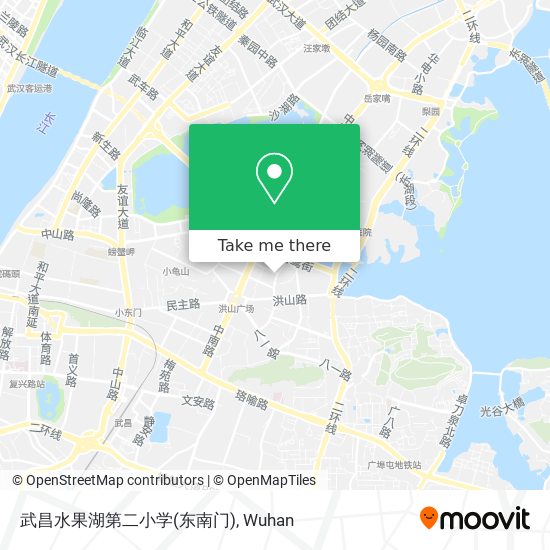 武昌水果湖第二小学(东南门) map