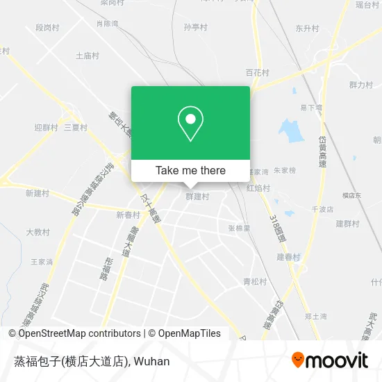 蒸福包子(横店大道店) map