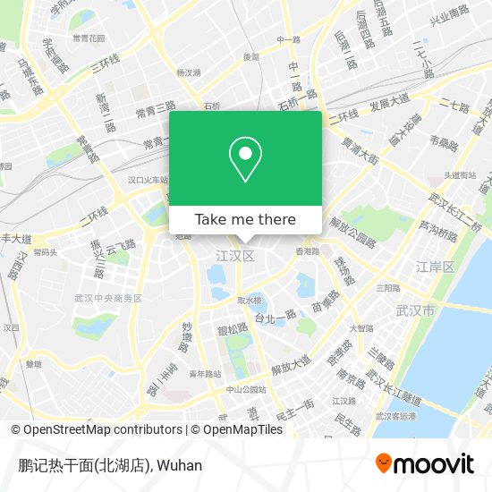鹏记热干面(北湖店) map