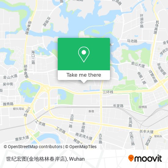 世纪宏图(金地格林春岸店) map