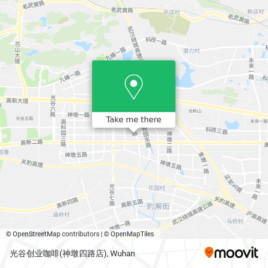 光谷创业咖啡(神墩四路店) map