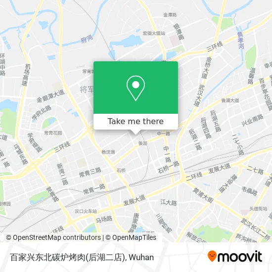 百家兴东北碳炉烤肉(后湖二店) map