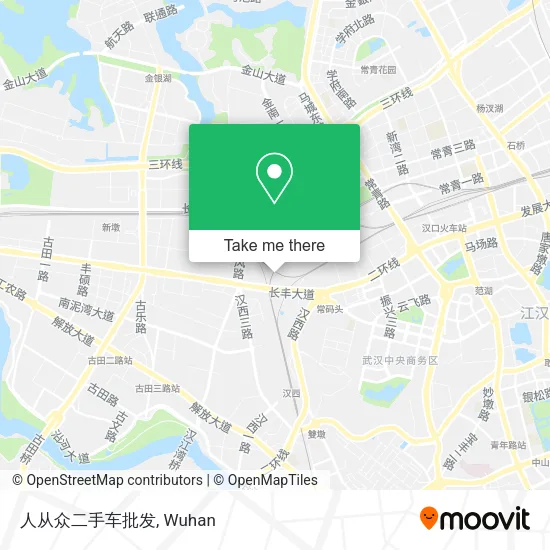 人从众二手车批发 map