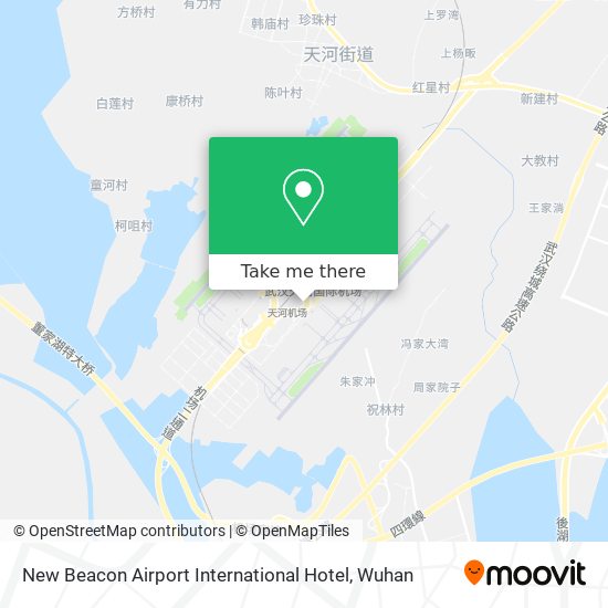 New Beacon Airport International Hotel map