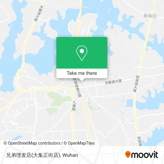 兄弟理发店(大集正街店) map