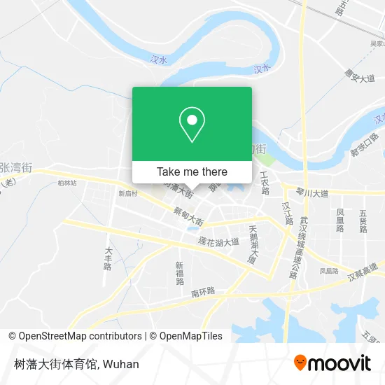 树藩大街体育馆 map