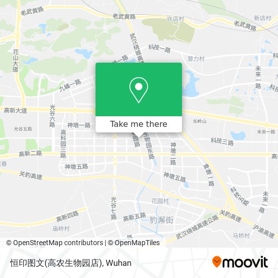 恒印图文(高农生物园店) map
