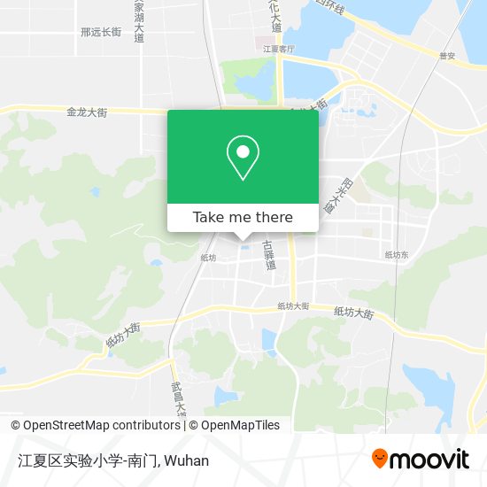 江夏区实验小学-南门 map