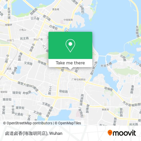 卤道卤香(珞珈胡同店) map