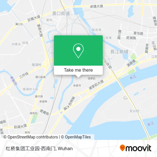 红桥集团工业园-西南门 map