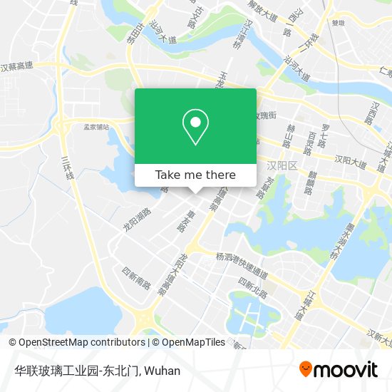 华联玻璃工业园-东北门 map