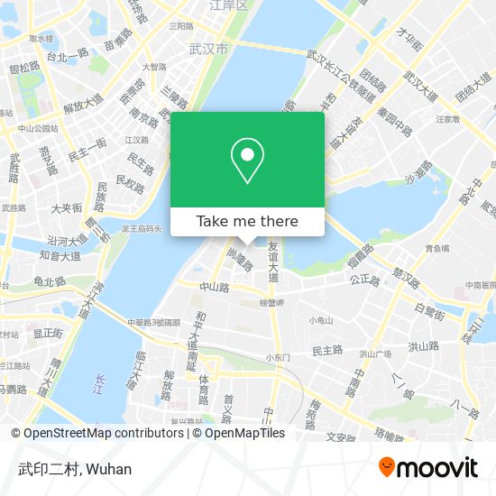 武印二村 map