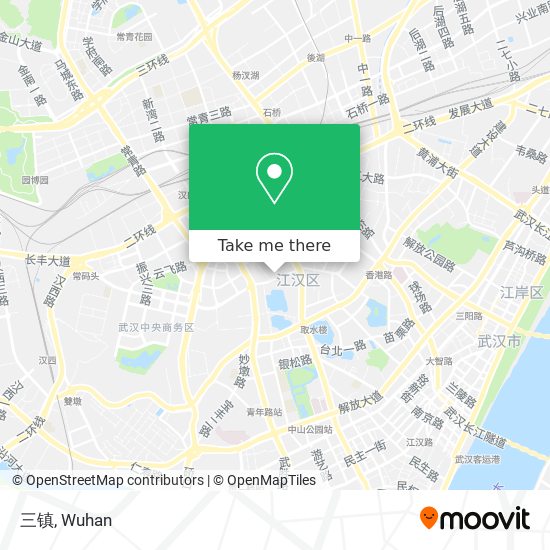 三镇 map