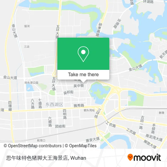 思午味特色猪脚大王海景店 map