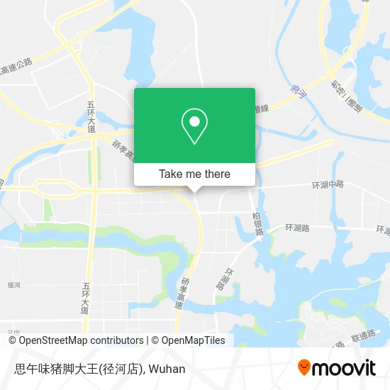 思午味猪脚大王(径河店) map