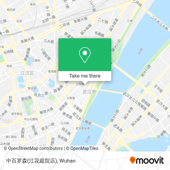 中百罗森(江花庭院店) map