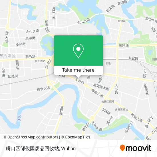 硚口区邹俊国废品回收站 map
