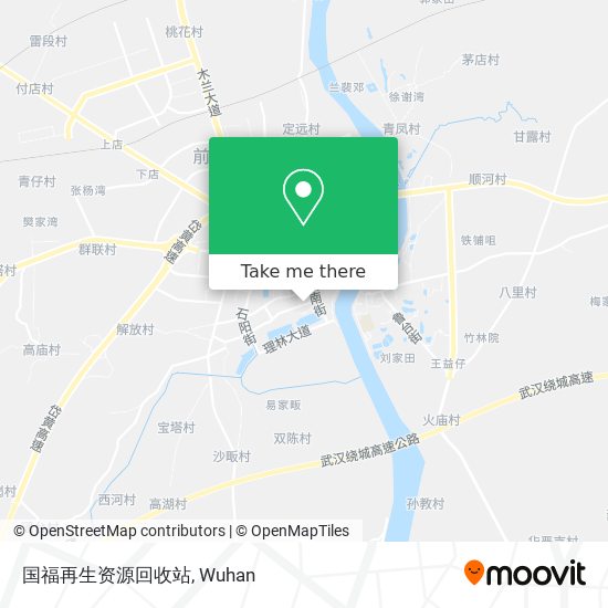 国福再生资源回收站 map