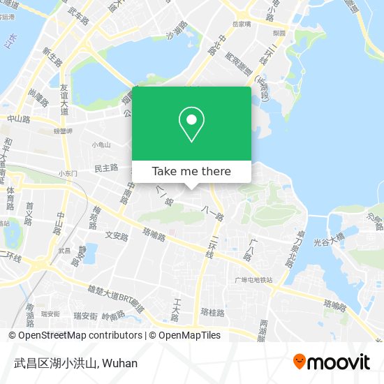 武昌区湖小洪山 map