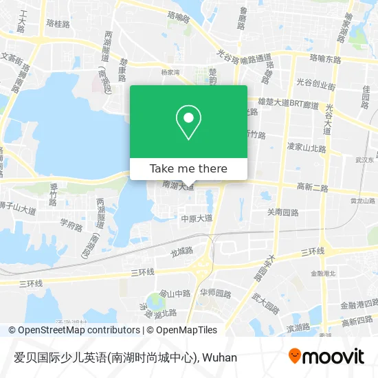 爱贝国际少儿英语(南湖时尚城中心) map
