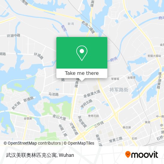 武汉美联奥林匹克公寓 map