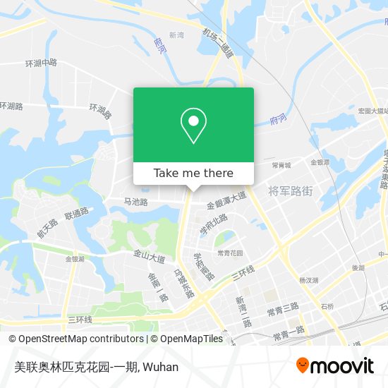 美联奥林匹克花园-一期 map