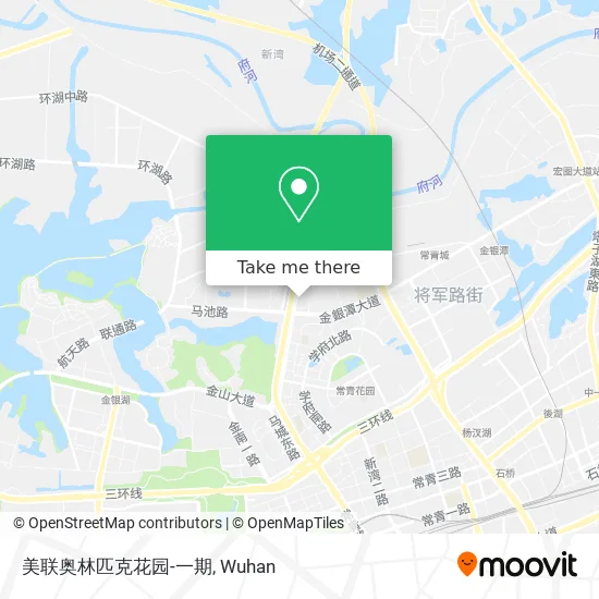 美联奥林匹克花园-一期 map