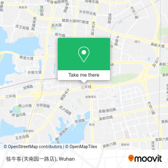 筷牛客(关南园一路店) map