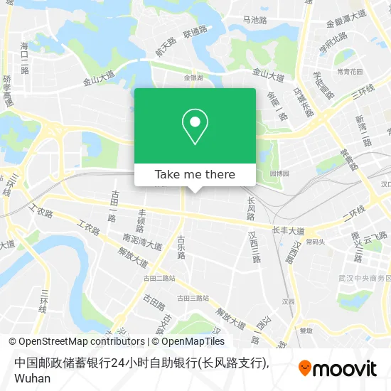 中国邮政储蓄银行24小时自助银行(长风路支行) map