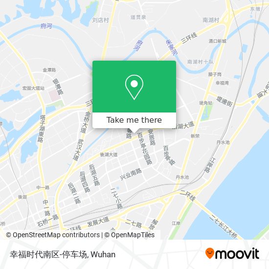 幸福时代南区-停车场 map