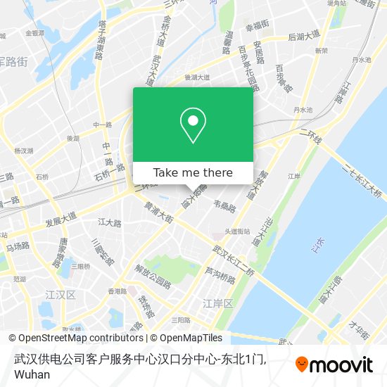 武汉供电公司客户服务中心汉口分中心-东北1门 map