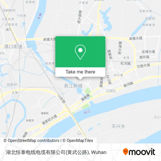 湖北恒泰电线电缆有限公司(黄武公路) map