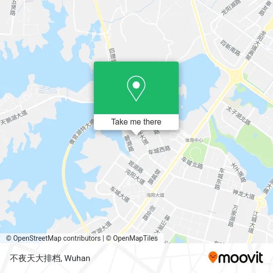 不夜天大排档 map