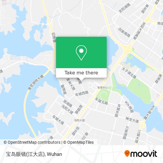 宝岛眼镜(江大店) map