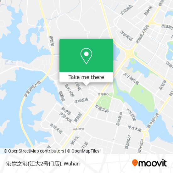 港饮之港(江大2号门店) map