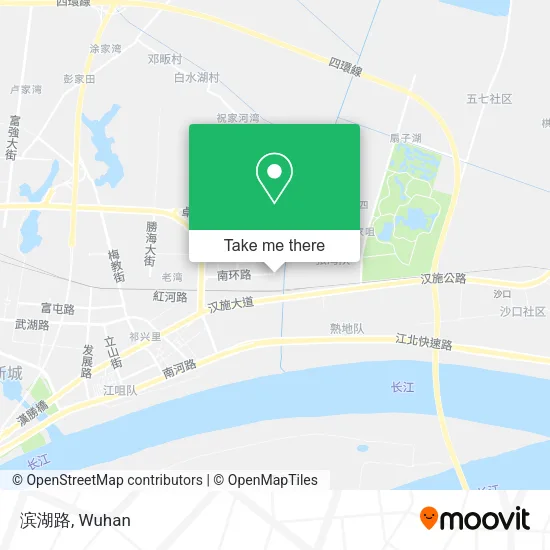 滨湖路 map