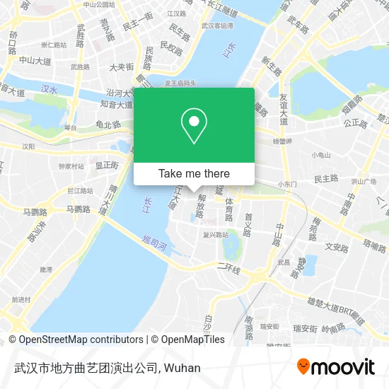 武汉市地方曲艺团演出公司 map